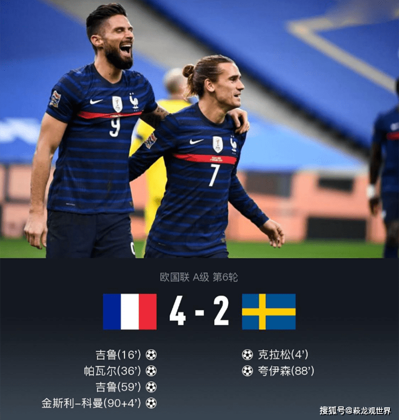 俄罗斯队小胜法国，领先对手